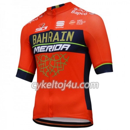 Cykeltrøje 2018 Bahrain-Merida N001